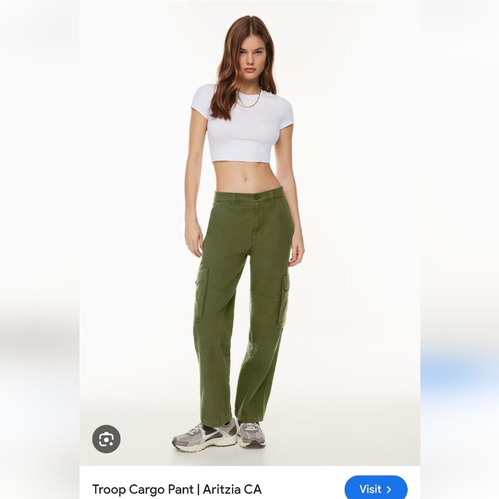 Aritzia Troop Cargo Pants Size 2